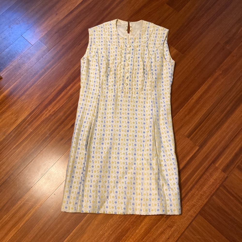 Vintage GoGo Dress Pockets at Waist Size M